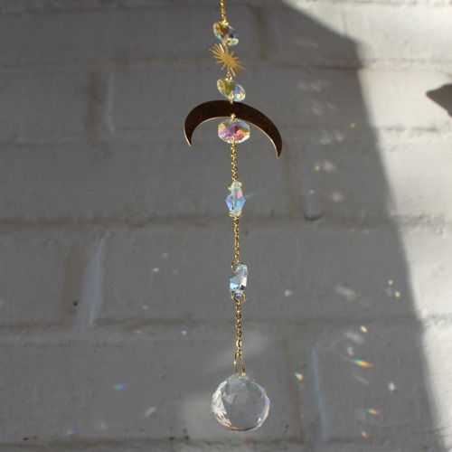 Imagen 6 de 7 de Colgante De Cristal, Atrapasol Solsticio