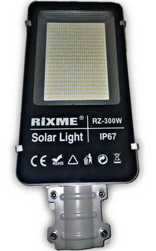 Imagen 3 de 9 de Lampara Led Solar 300w Luminaria Suburbana Alumbrado Publico