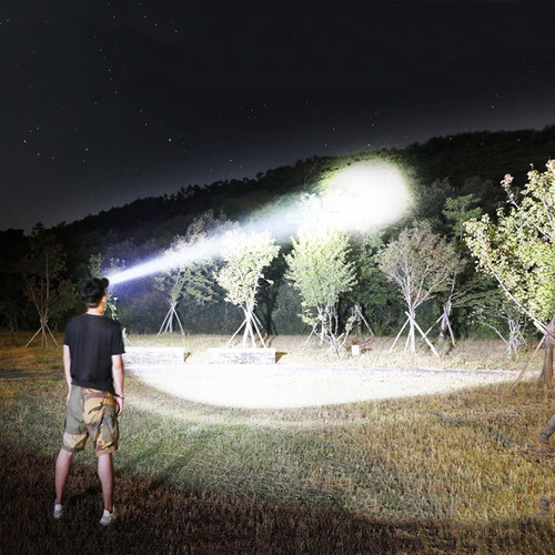. Led Headlight Powerful Light Super Head Mount Flashlight .
