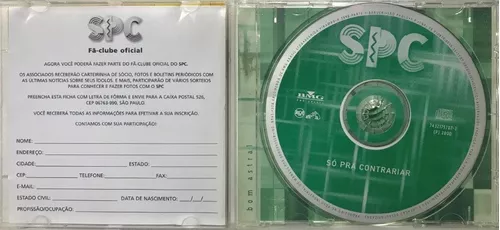 Cd Só Pra Contrariar Spc Bom Astral