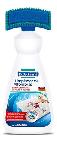 Dr. Beckmann Limpiador De Alfombras Elimina Manchas Y Olor  