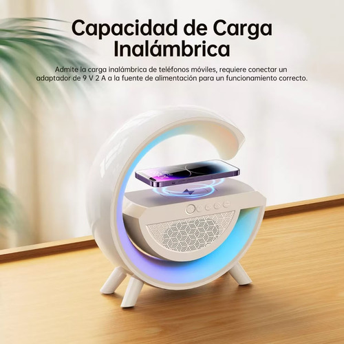 Luz Dahua Lamp HE122 color blanco 220V 24cm x 8.5cm x 23cm de diámetro