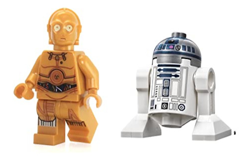 Minifiguras Droides Lego Star Wars, C-3po Y R2-d2 (75136)