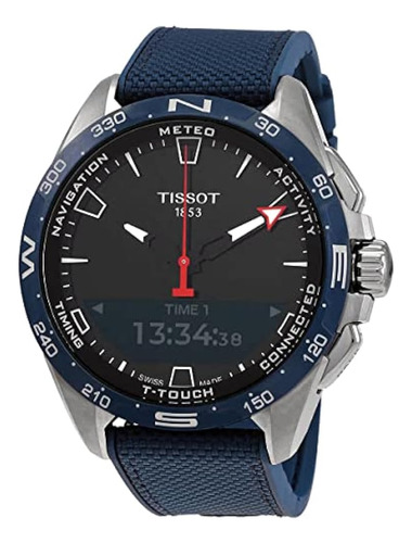 Tissot Mens T-touch Connect Solar Antimagnético Caja De Tita