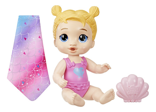 Muñeca Baby Alive Chapuzón De Sirena Harper Hugs