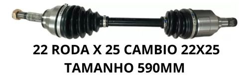 Par Semi Eixo Esquerdo Diretio Chery Celer 1.5 Manuall 2013/