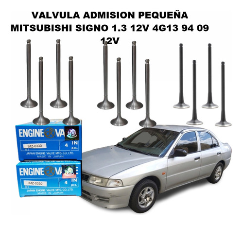 Valvula Admision Pequeña Mitsubishi Signo 1.3 12v 4g13 94 09