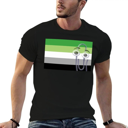 Camiseta Aro Clippy Playera De Talla Grande Playera Gr