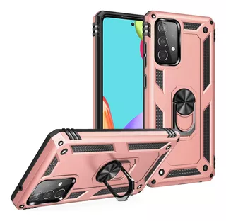 Funda Para Galaxy A52 5g Lessvi Reforzada Con Anillo