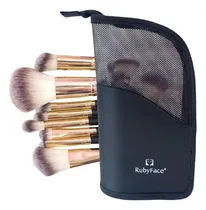 Comprar Set Completo Brochas Pinceles Maquillaje 10 Pzas Con Estuche