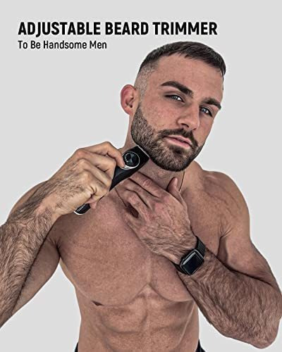 Recortadora De Barba Inalámbrica Con Esfera De Precisión