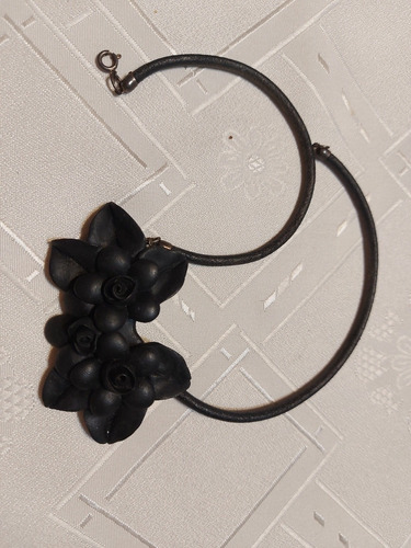  Collar Gargantilla Rosas Negras