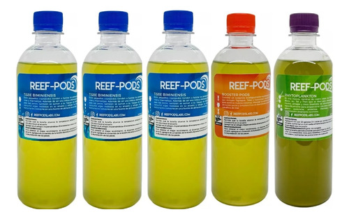 Copepodos Control De Microalgas No Deseadas  Reef Pods 500ml