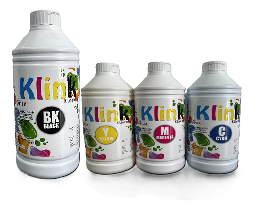 Kit 1lt Bk 500ml Cmy Klink Para G1100 G1110 G2101 G2111