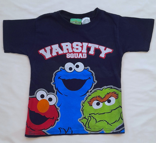 Franela Sesame Street (talla 3) Para Niños - Oferta 3v