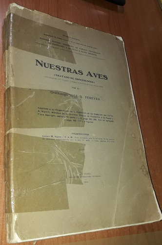 Nuestras Aves   Jose Pereyra   Año 1943