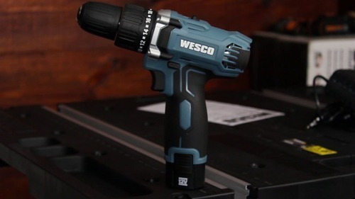 Imagem 4 de 4 de Parafusadeira/furadeira 3/8 - 12v C/impacto Wesco