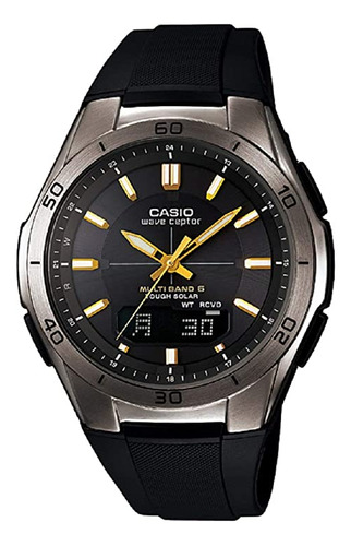 Casio Wave Ceptor (wva-m640b-1a2jf) 6 Bandas Múltiples