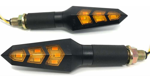 Par De Intermitentes Led Para Motocicleta, Superbrillantes P