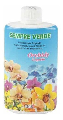 Sempre Verde Orchidy Líquido Adubo Fertilizant P/ Orquídeas