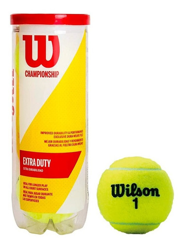 Pelotas Tennis Wilson Extra Duty