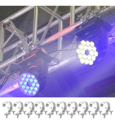 - Soporte Para Colgar Luces De Escenario, 10 Unidades, Para