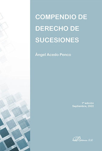 Libro Compendio De Derecho De Sucesiones - Acedo Penco, A...