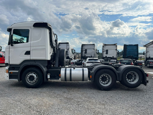 Caminhão Scania R 440 6x2 Truck 2018 Branco R 450 R450 R440
