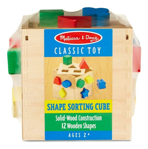 Cubo Insertar Figuras Melissa & Doug