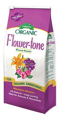 Fertilizante - Espoma Orgánico Flower-tone Blossom Booster, 