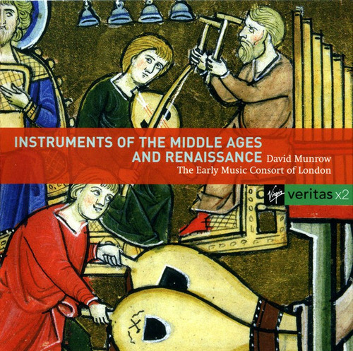 Música De La Edad Media Y El Renacimiento - Munrow - 2 Cds