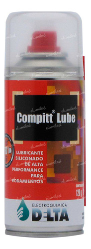 2 Compitt Lube Lubricante Siliconado 120g 180cm3 Delta Envio