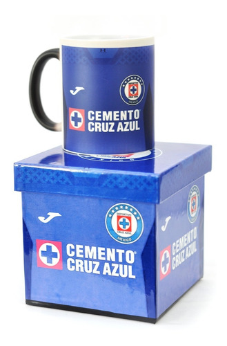 Taza Mágica Personalizada Cruz Azul Regalo Dia Del Padre