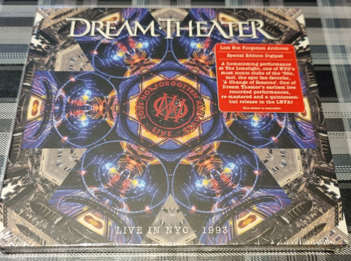 Dream Theater - Live In Nyc 1993 - 2 Cds Import #cdspatern