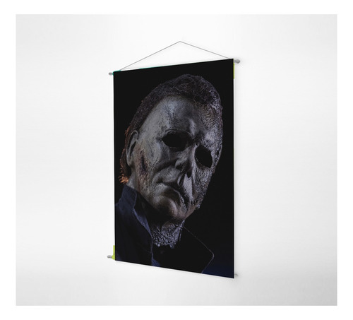 Poster En Tela Tipo Pendon Michael Myers Halloween