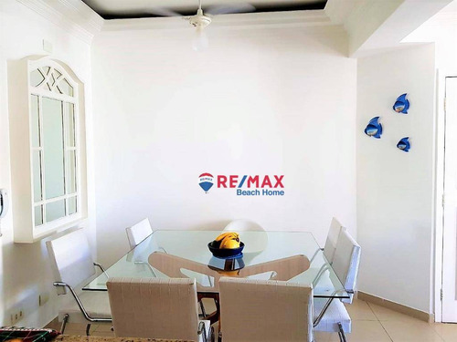 Imagem 15 de 30 de Cobertura Duplex 3 Dormitórios (2 Suítes) Mobiliado Solarium Com Piscina E Churrasqueira 2 Garagens Fixas 300 Metros Praias Tombo, Guarujá/sp - Co0065
