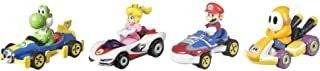 Wheels Mario Kart Vehicle 4-pack, Juego De 4 Personaje Atc
