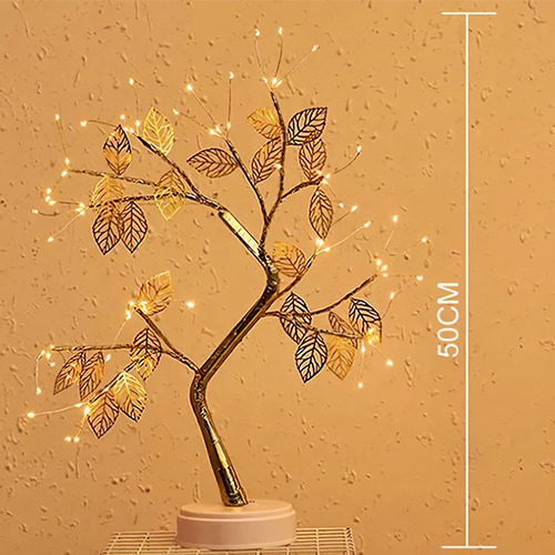 Imagen 4 de 9 de Lámpara De Mesa De Noche Decorativa Diseño Árbol