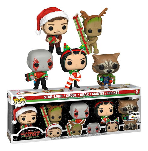  Funko Pop Set Guardianes De La Galaxia Edicion Exclusiva