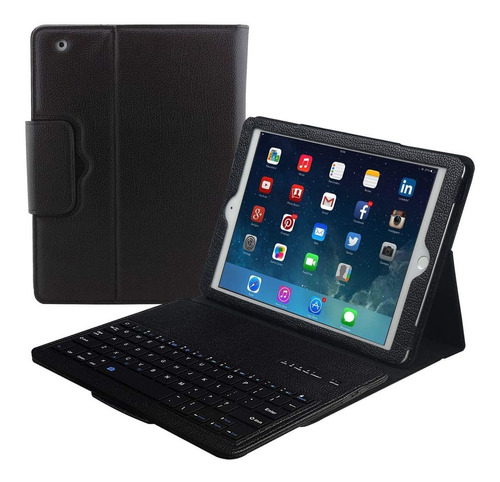 Funda Con Teclado Bluetooth Eoso Para iPad 2/3/4-49z6