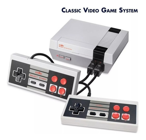 Consola Family Retro Nes Av Level Up Tv 500 Juegos De 8 Bits