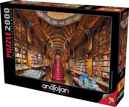Anatolian Puzzle - Librería Lello, Rompecabezas De 2000 Piez