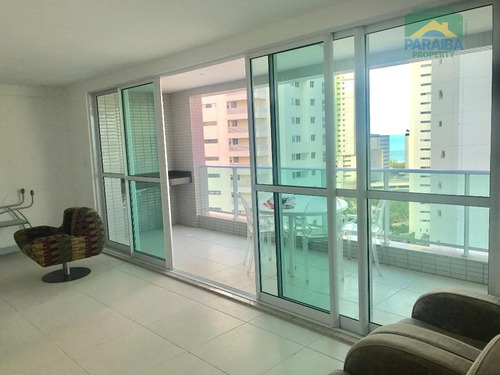 Imagem 13 de 15 de Apartamento Vistamar A Venda Ou Locação - Altiplano - João Pessoa - Pb - Ap1168