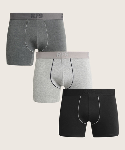 Boxer Filete Hombre Patprimo Negro Algodón 44000356-777