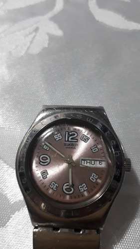 Relogio Lote 17 Vintage De Pulso Swatch Feminino Irony
