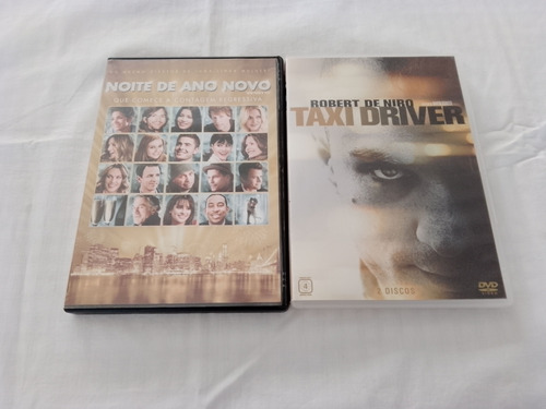 2 Dvd Noite De Ano Novo + Taxi Driver (duplo) Robert De Niro