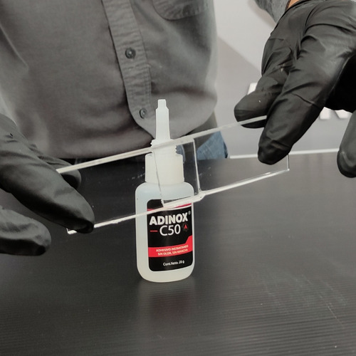Imagen 4 de 5 de Adinox® C50, Adhesivo Instantáneo De Bajo Olor No Mancha 28g