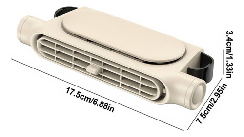 Ventilador Portatil Miniventilador Recargable Para Asiento
