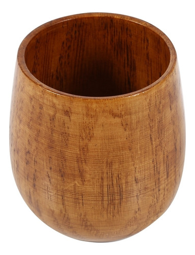 Taza Artesanal De Madera Natural Para  O Café