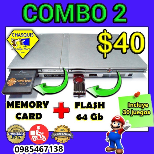 Chip Virtual De Ps2 + Flash Usb + Juegos ........ De Oferta